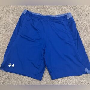 Under Armour Men's Royal Blue Athletic Shorts